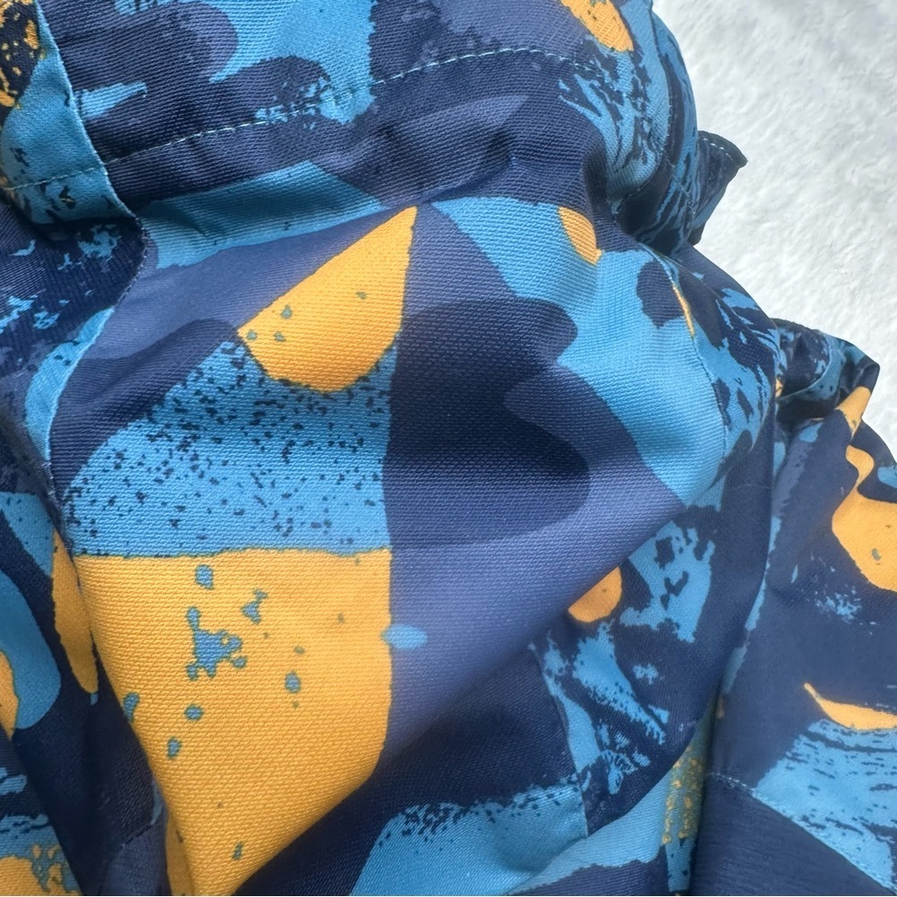 Columbia Whirlibird II Interchange Jacket Blue & Orange Camo Size 7 - Picture 13 of 16